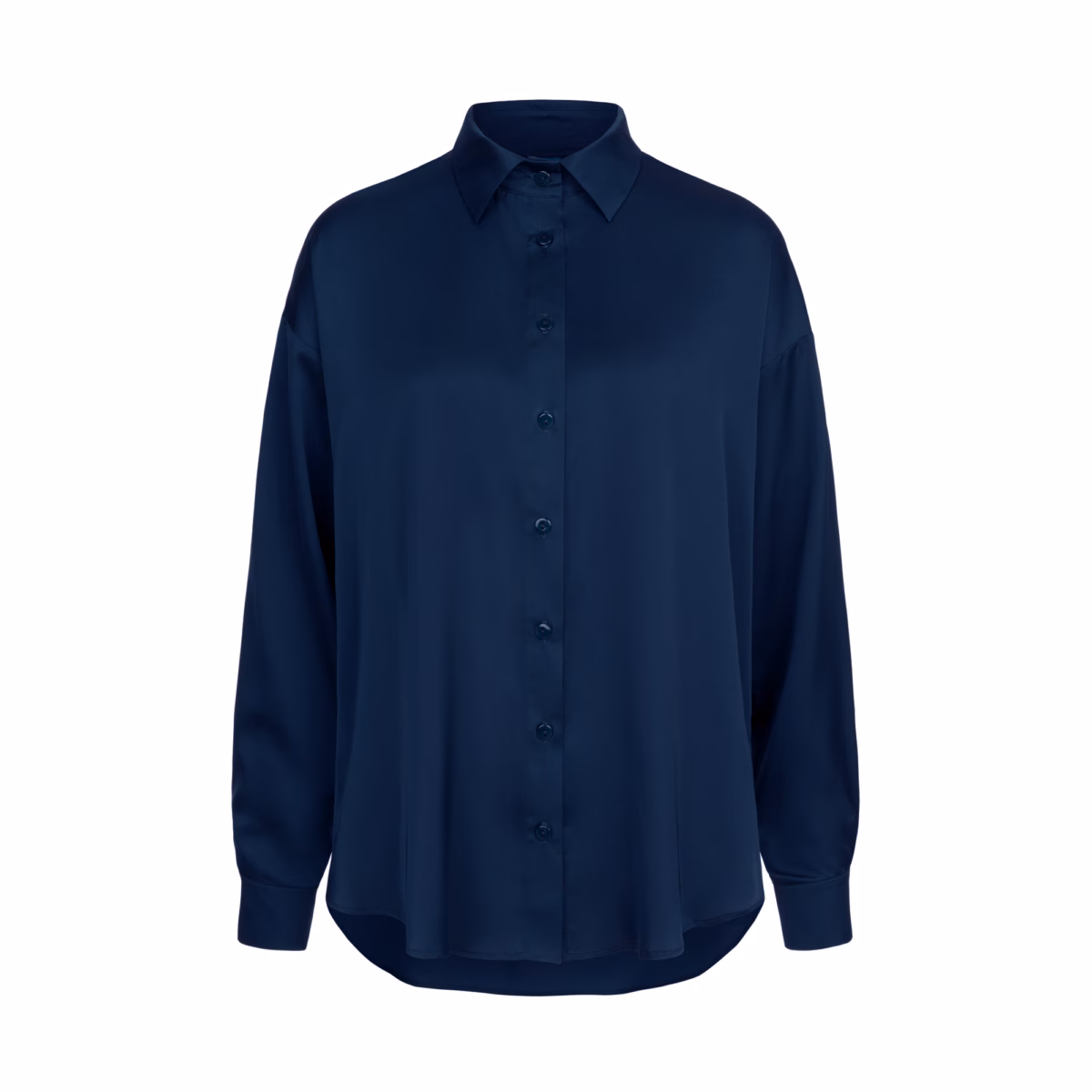 Темно-синя сорочка BASIC