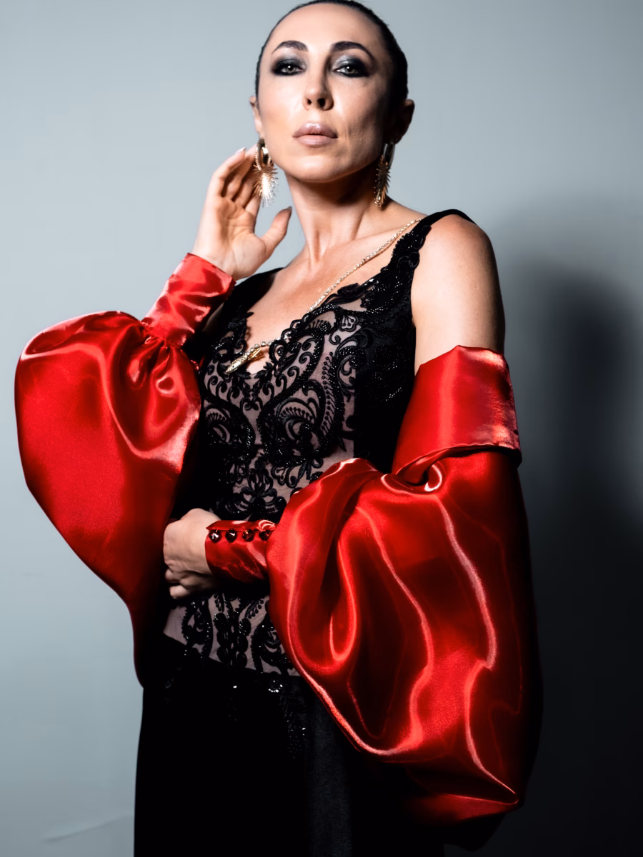 Червоний бомбер RUBY