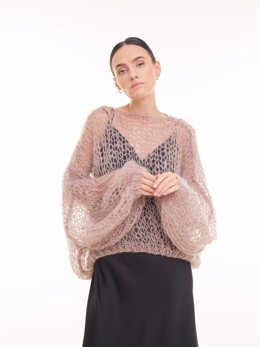 Сіро-коричневий светр CLOUD