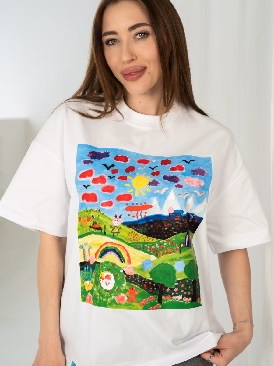 Футболка «Відчуй дитинство» для дорослих