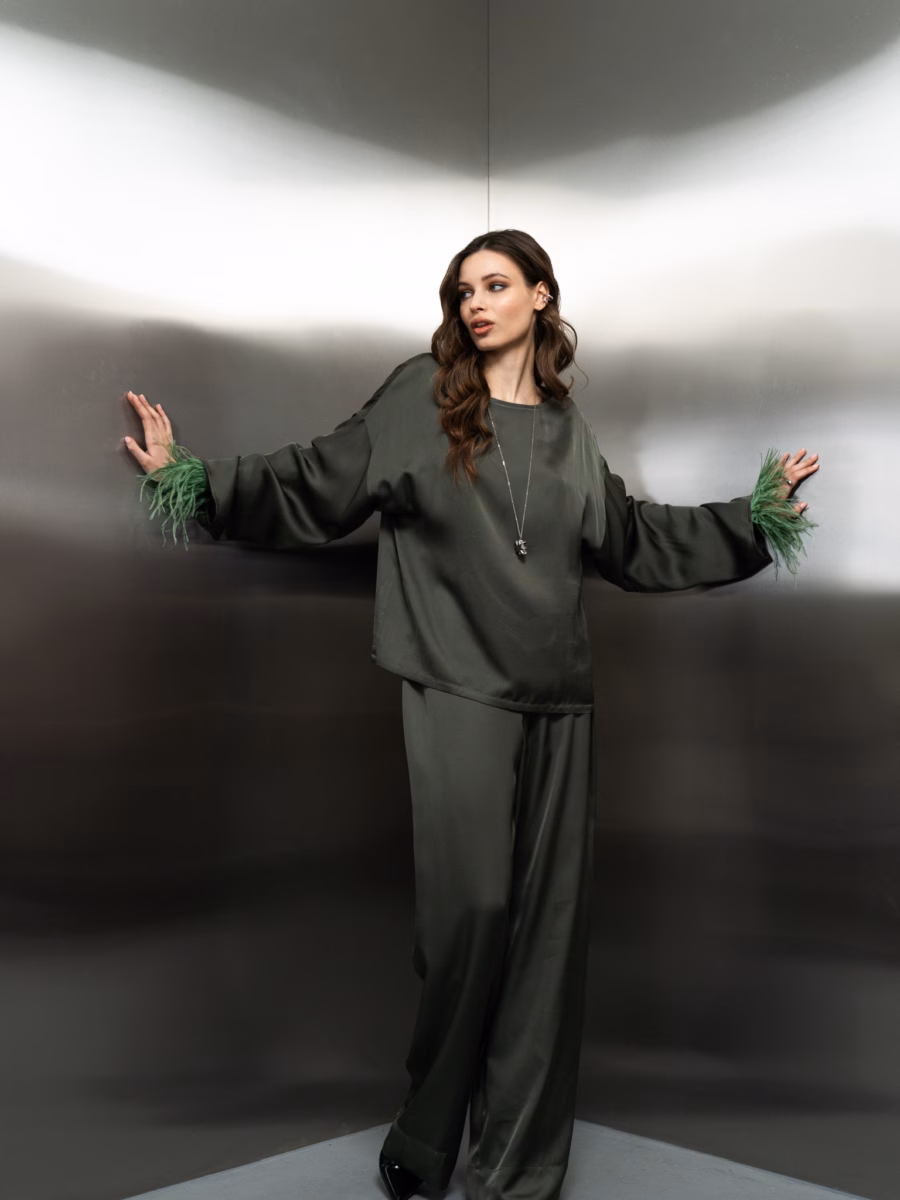 Оливковий лонг ALMA