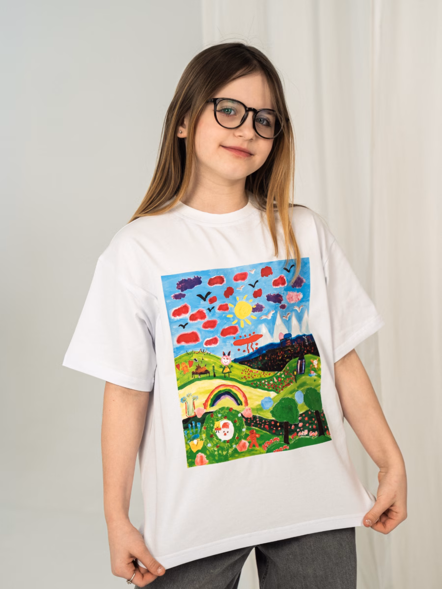 Футболка дитяча «Відчуй дитинство»